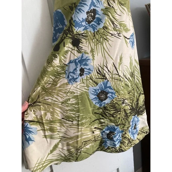 Ann Taylor Silk Floral Midi Dress NWOT Size 2 Petite - Picture 4 of 16